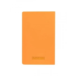 Turuncu PP Kapaklı Spiralli Defter, A4 Boyut, 80 Yaprak Kareli