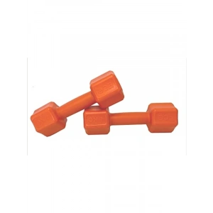 Turuncu Sabit Dambıl Seti (1 x 2 Adet, Toplam 2 Ağırlık)