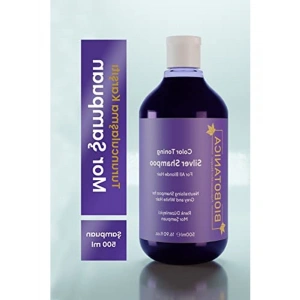 Turunculaşma Karşıtı Mor Şampuan, 500 ml Boyutunda