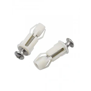 Tuvalet Oturağı Sabitleme Seti - 2 Adet Genleşme Vidası ve Dübel