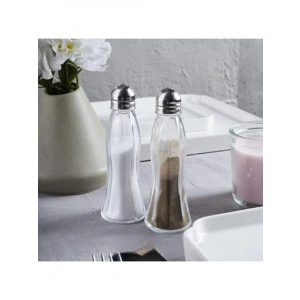 Tuzluk ve Biberlik Seti - 2li - 45ml Cam Gövde