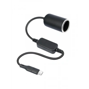 Type C Çakmak Adaptörü, 5V-12V Araba Cihazları İçin Güç Kaynağı