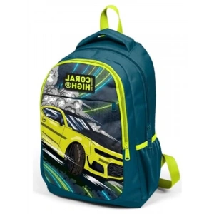 Üç Bölmeli Polyester Sırt Çantası - Erkek Çocuklar İçin