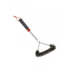 Üç Taraflı Dayanıklı Izgara Fırçası - 46 cm