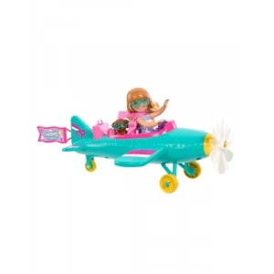 Uçak ve Pilot Oyun Seti - Barbie Chelsea Meslekleri