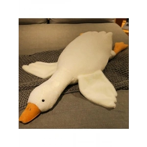 Uçan Kaz Morton Uyku Yastığı, 75 cm Sevimli Peluş Arkadaş