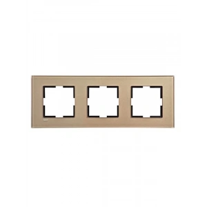 Üçlü Cam Çerçeve, Modern Krom Dore Tasarım