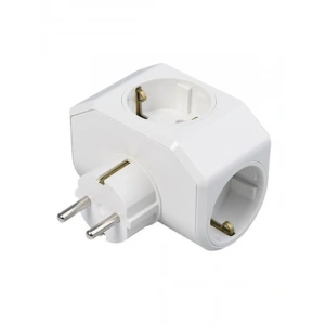 Üçlü Topraklı Priz - Çarpma Karşıtı Örtü ile