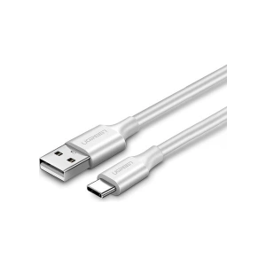 Ugreen 3.0 A USB-A & USB-C Şarj ve Data Kablosu, 25 Santimetre, 60119