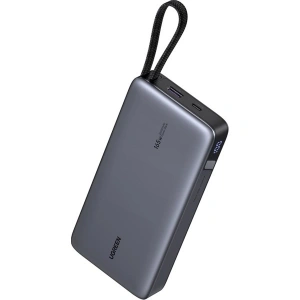 Ugreen Nexode 25.000 Mah 165W Akıllı Ekranlı, Dahili Usb-C Kablolu, Hızlı Şarj Powerbank, 55995B