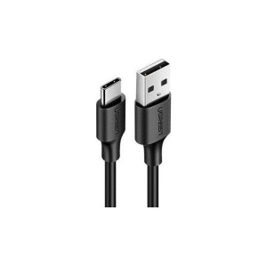 UGREEN USB-C - USB-A 3A QC Hızlı Şarj Kablosu, 1 m, Siyah, 60116