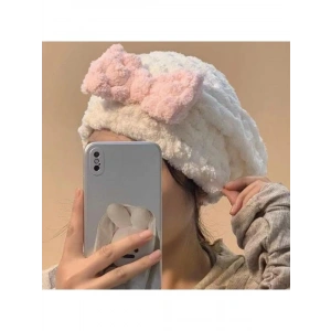 Ultra Emici Mikrofiber Saç Kurutma Bonesi - Pratik ve Yumuşak