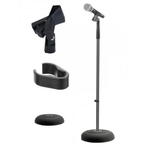 Ultra Hafif Kompakt Mikrofon Standı - Ayarlanabilir Yükseklik