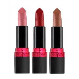Ultra Mat Ruj Üçlü Set: Marvellous Mocha, Red Supreme, Pure Pink