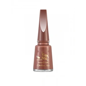 Ultra Parlak Koyu Bej Oje - Jel Doku