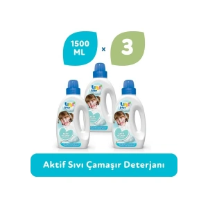 Uni Baby Çamaşır Deterjanı 1.500 ml 3lü Ekonomik Fırsat Paketi
