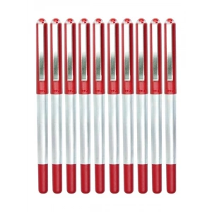 Uniball Eye Mikro Pilot Kalem, 10 Adet, 0.5 mm, Kırmızı