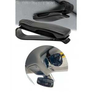 Universal Araç İçi Klipsli Gözlük Tutucu, Pratik Kullanım