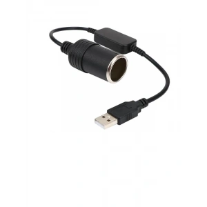 USB Araç Çakmak Fişi Dönüştürücü, 2 Amper, 12 Volt