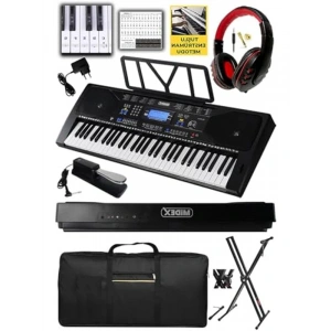 USB MP3 Pedallı 61 Tuşlu Org, Pedal Stand ile