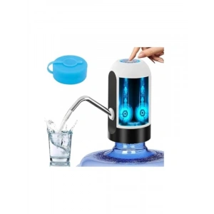 USB Şarjlı Taşınabilir Su Pompası, 304 Paslanmaz Çelik Musluk