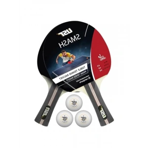 USR Smash-RB Masa Tenisi 2 Raket + 3 Top Set
