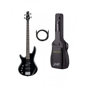 Üst Düzey 4 Telli Bas Gitar Seti - Softcase Dahil