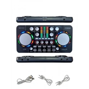 Üst Seviye Stüdyo Kayıt ve Canlı Yayın Ses Kartı, Bluetooth ve Şarjlı