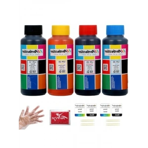 Uyumlu İnk Tank Yazıcı Mürekkep Seti, 4x100 ml