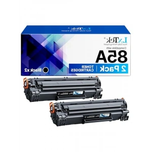 Uyumlu Toner Kartuşu, 2li Paket, Siyah