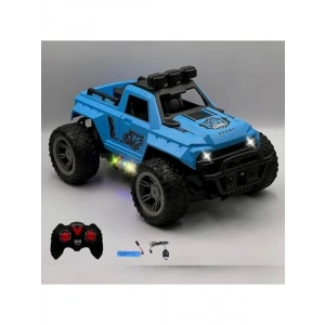 Uzaktan Kumandalı Işıklı Off-Road Araba, 3.7 Volt Şarjlı