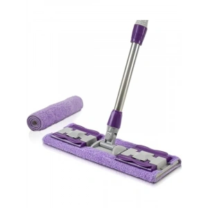 Uzayabilir Teleskopik Saplı Mikrofiber Mop, 360 Derece Dönebilir