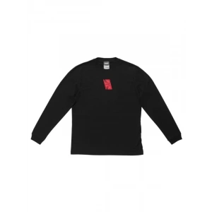 Uzun Kollu Siyah T-Shirt - T Logo S