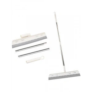 Uzun Saplı Duş Sıyırıcı, 180° Dönebilen Başlık, Dayanıklı Kullanım