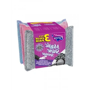 Uzun Süreli Kullanım için Magic Shine Sünger - 3lü Paket