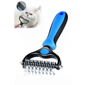 Uzun Tüy Bakım Tarağı, Metal Uçlu, 1 Adet