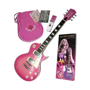 Valencia GRE2KCPK Gypsy Rose Elektro Gitar Setir Pembe (Askı-Klıf-Çıkartma-Dvd Hediyeli)
