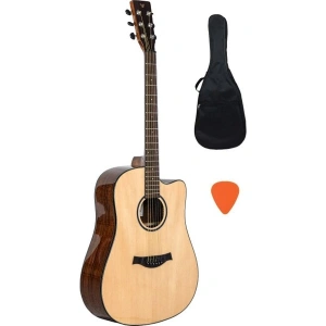 Valler VA530C Cutaway Akustik Gitar Parlak Cilalı - N (Naturel)