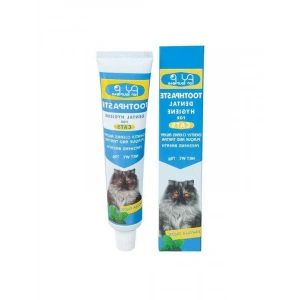 Vanilya Aromalı Kedi Diş Macunu | Diş Sağlığını Destekler, 75 gr