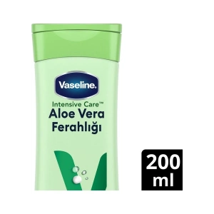 Vaseline Vücut Losyonu Aloe Vera Ferahlığı Kuru Ciltler İçin 200 ml