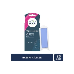 Veet Professional Yüz Ağda Bandı 20li Hassas Ciltler