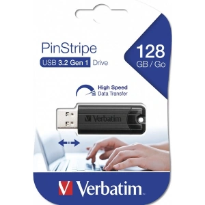 Verbatim 128GB Pinstripe USB 3.2 USB Bellek