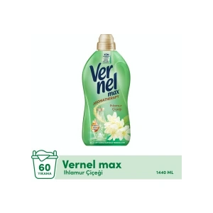 Vernel Max Konsantre Çamaşır Yumuşatıcısı 1440ML (60 Yıkama) Ihlamur Çiçeği
