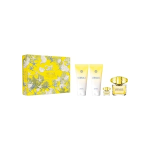 Versace Yellow Diamond Edt 90 ml + Body Lotion 100 ml + Shower Gel 100 ml + Edt 5 ml