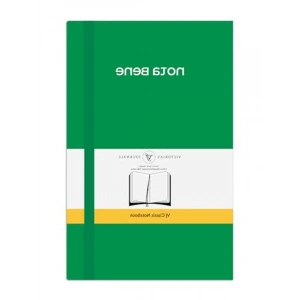 Victorias Journals Nota Bene Classic Esnek Kapak Defter 13x21 cm (Yeşil)
