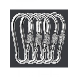 Vidalı Metal Karabina Seti (5 Adet)