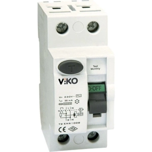 Viko 2x40a 30ma Kaçak Akım Koruma Rölesi Vtr2-4030