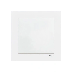 Viko Karre 55 Serisi Komütatör + Komple Beyaz - 90940083
