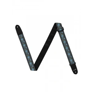 Vintage Tarzda Açık Mavi Gitar Askısı