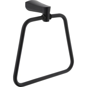 VitrA Base 800 A4408436 Halka Havluluk, Mat Siyah